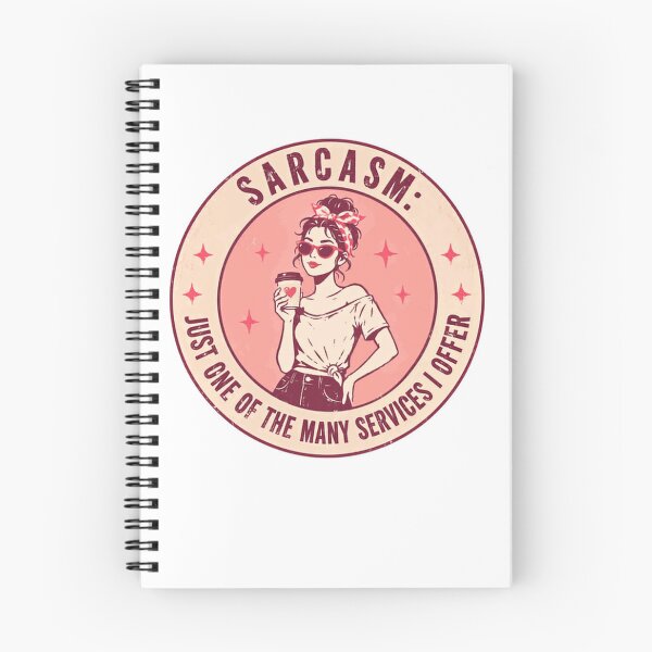 Item preview, Sarcasm: Just One Of The Many Services I Offer Witty Woman Sarcastic Humor designed and sold by JonesFlora2025.