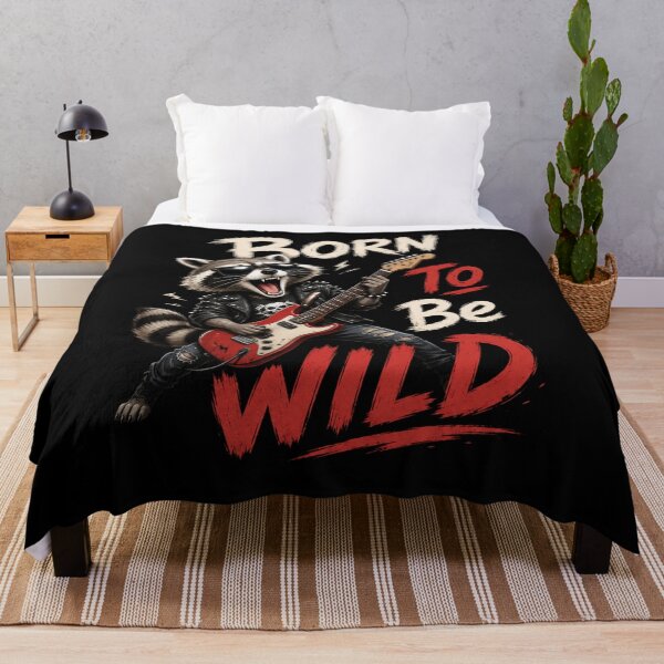 Item preview, Rocky Raccoon / Rockstar Raccoon designed and sold by TheEndDesign.