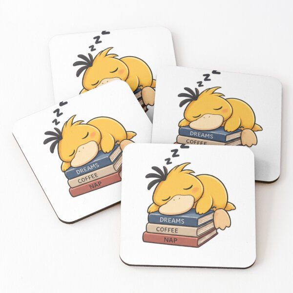 Item preview, Sleepy Duck – Dreams Coffee Nap Cute Yellow Duck designed and sold by Ramadane_design1.