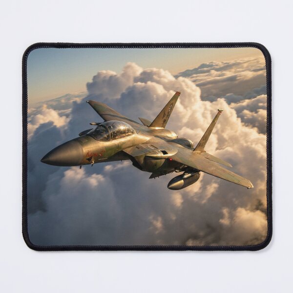 Item preview, Karma 52 F-15E Banking Above Cloud Tops designed and sold by Airpower Art.
