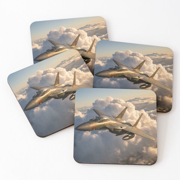 Item preview, Karma 52 F-15E Banking Above Cloud Tops designed and sold by Airpower Art.