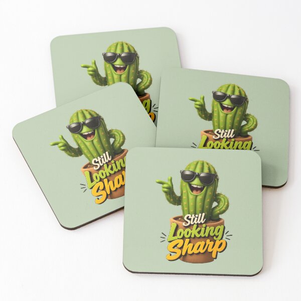 Item preview, Cute "Still Looking Sharp" | Funny Romantic Cactus Joke Pun designed and sold by Moons Studio.