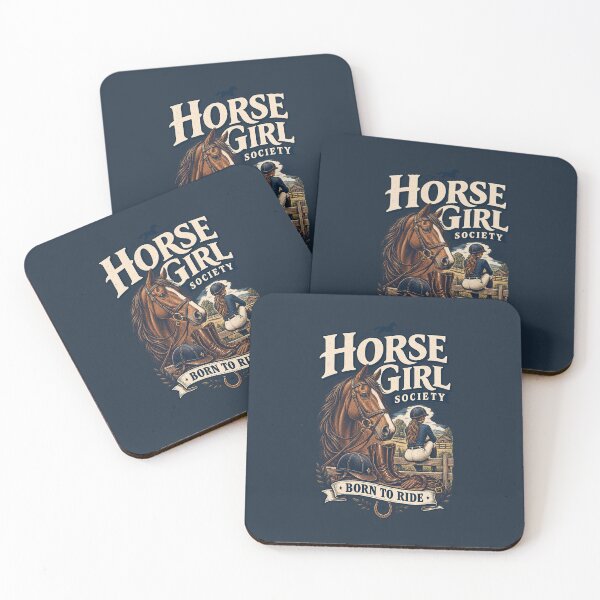 Item preview, Horse Girl Society Born to Ride Vintage Equestrian designed and sold by KakangMudi.
