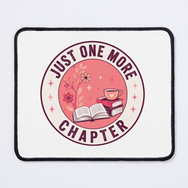 Item preview, Just One More Chapter Book Lover Reader Bibliophile designed and sold by SkeletonsDanger.