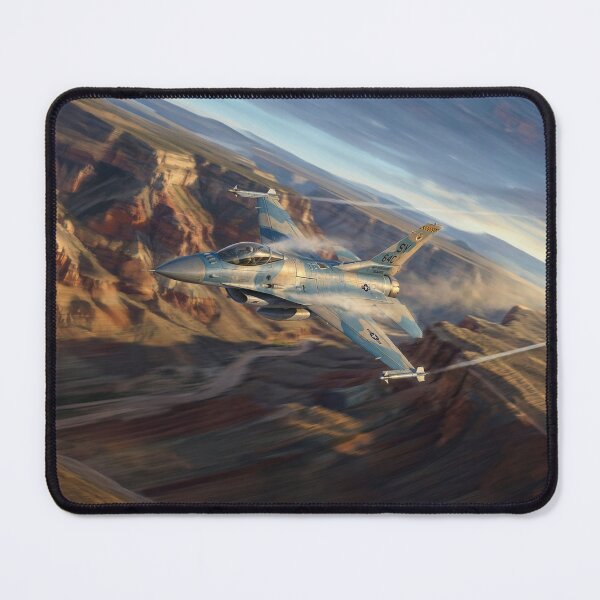 Item preview, F-16 Aggressor Banking Over Grand Canyon designed and sold by Airpower Art.
