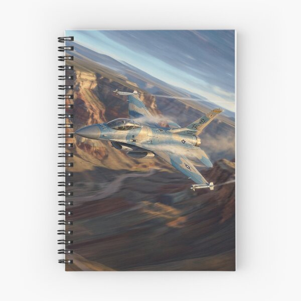 Item preview, F-16 Aggressor Banking Over Grand Canyon designed and sold by Airpower Art.