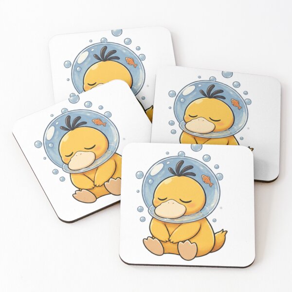Item preview, Underwater Dreamer – Cute Yellow Duck Aquarium Design designed and sold by Ramadane_design1.