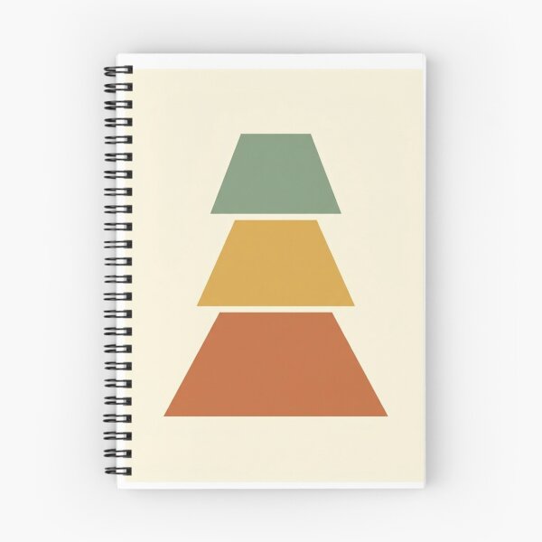 Item preview, Stacked Trapezoid Forms | Japandi Earth Tone Wall Art designed and sold by Zaramodo.