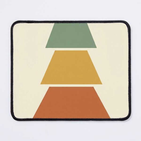 Item preview, Stacked Trapezoid Forms | Japandi Earth Tone Wall Art designed and sold by Zaramodo.