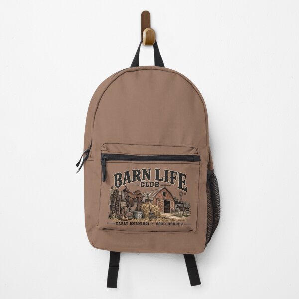 Item preview, Barn Life Club Rustic Horse Farm Vintage designed and sold by KakangMudi.