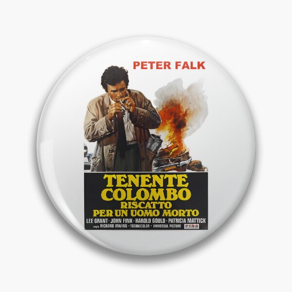 Item preview, Ransom For A Dead Man - Columbo - Vintage Style Italian Poster designed and sold by joseys-chenk.