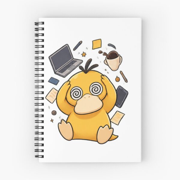 Item preview, Brain Overload Duck – Too Much Thinking Cute Animal designed and sold by Ramadane_design1.