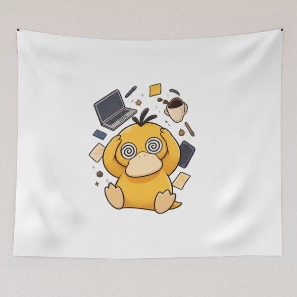 Item preview, Brain Overload Duck – Too Much Thinking Cute Animal designed and sold by Ramadane_design1.