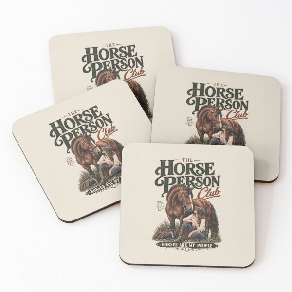 Item preview, The Horse Person Club Horses Are My People Vintage Equestrian designed and sold by KakangMudi.
