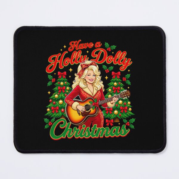 Item preview, Have A Holly Dolly Christmas designed and sold by HannahDetter.