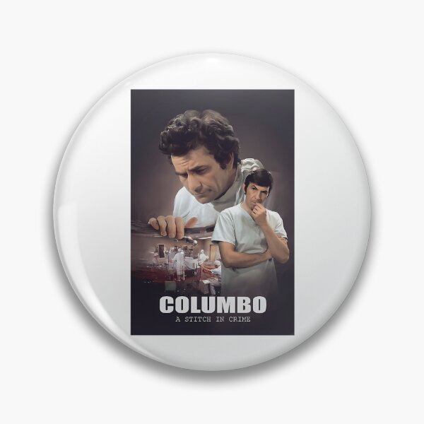 Item preview, Vintage Style Columbo Poster Art - A Stitch In Crime designed and sold by joseys-chenk.