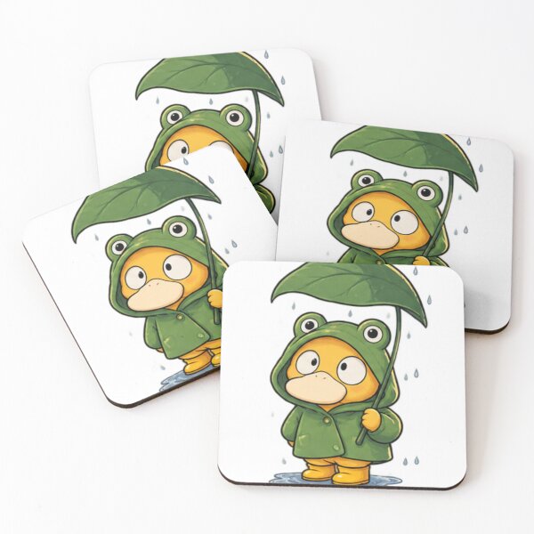 Item preview, Rainy Day Duck – Cute Yellow Duck With Umbrella designed and sold by Ramadane_design1.
