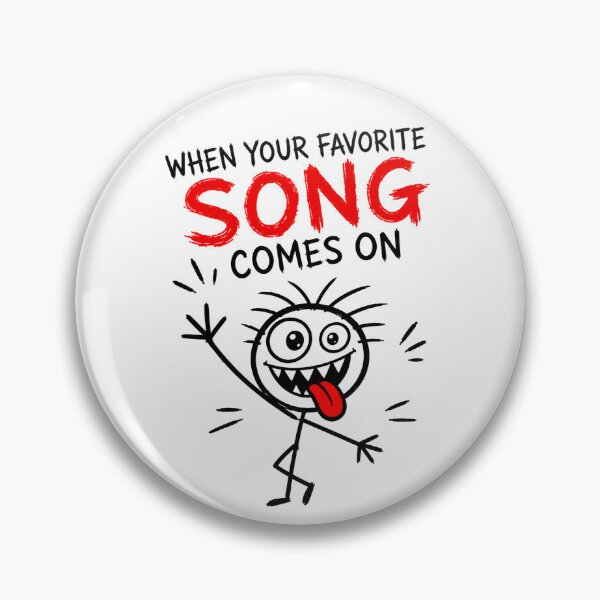 Item preview, My Favorite Song designed and sold by JustLaughCo.