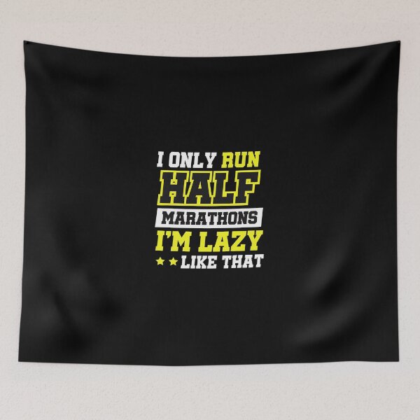 Item preview, Funny Half Marathon Runner Lazy Like That designed and sold by starchfa.