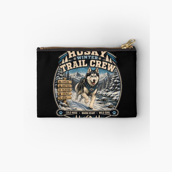 Item preview, Husky Winter Trail Crew Adventure designed and sold by Bartas2026.