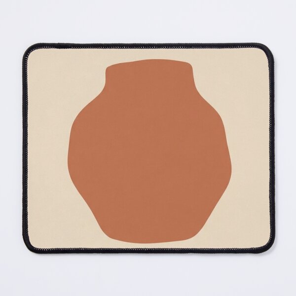 Item preview, Single Clay Form Study | Terracotta Sculptural Minimalism designed and sold by Zaramodo.