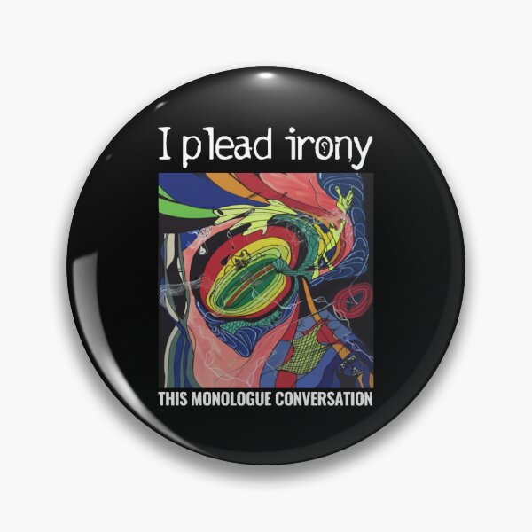Item preview, This Monologue Conversation Trippy Surrealist Oil Artwork designed and sold by ipleadirony.
