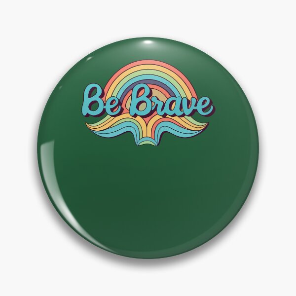 Item preview, Colorful Rainbow Be Brave 179 designed and sold by eternalwildflo.