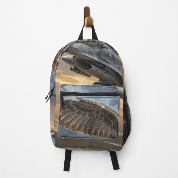 Item preview, F-16 Fighting Falcon With Guardian Hawk Artwork designed and sold by Airpower Art.
