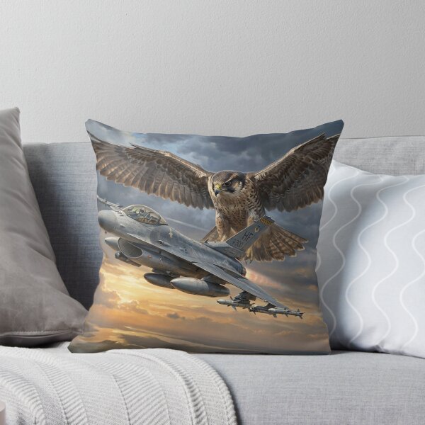 Item preview, F-16 Fighting Falcon With Guardian Hawk Artwork designed and sold by Airpower Art.