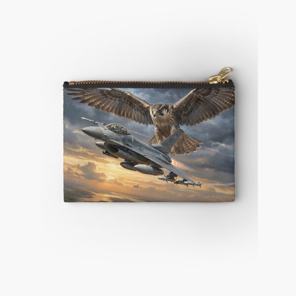 Item preview, F-16 Fighting Falcon With Guardian Hawk Artwork designed and sold by Airpower Art.