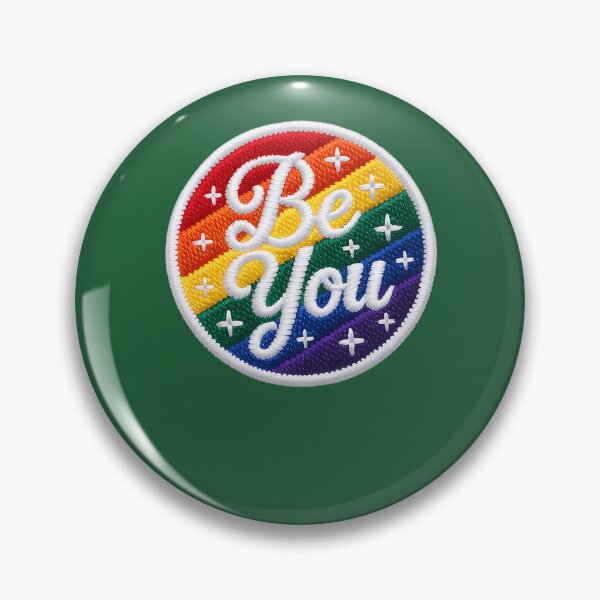 Item preview, Embroidered Be You Rainbow T-Shirt Lgbt Shirt Pride 275 designed and sold by eternalwildflo.