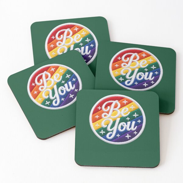 Item preview, Embroidered Be You Rainbow T-Shirt Lgbt Shirt Pride 275 designed and sold by eternalwildflo.