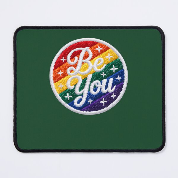 Item preview, Embroidered Be You Rainbow T-Shirt Lgbt Shirt Pride 275 designed and sold by eternalwildflo.