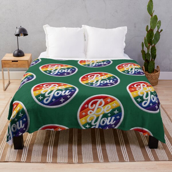 Item preview, Embroidered Be You Rainbow T-Shirt Lgbt Shirt Pride 275 designed and sold by eternalwildflo.