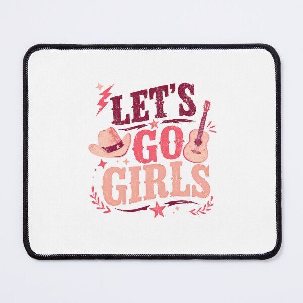 Item preview, Let's Go Girls Country Music Western Cowgirl Fan designed and sold by RetroMini2026.