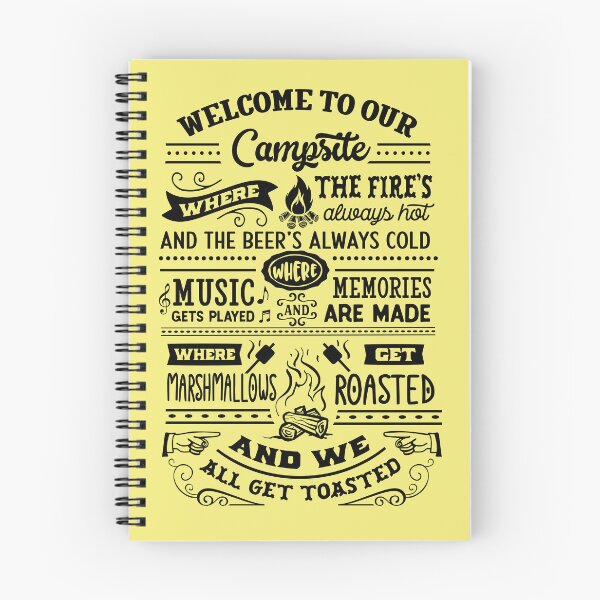Item preview, Welcome to Our Campsite – Funny Camping & RV Life Design designed and sold by LinaDesign Store.