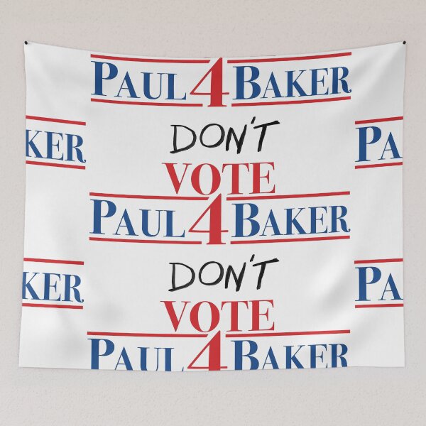 Item preview, Don’t Vote Paul Baker designed and sold by vandaziba.