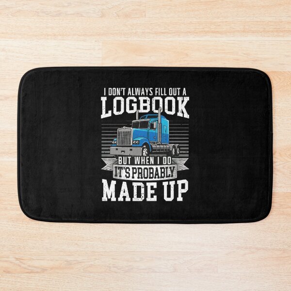 Item preview, Funny Logbook Trucker Gift designed and sold by starchfa.