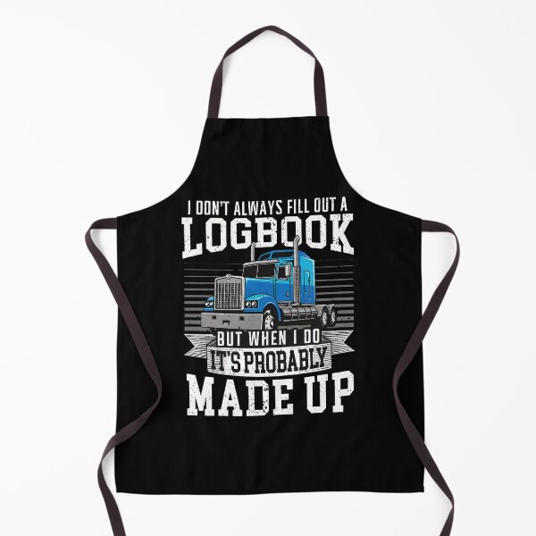 Item preview, Funny Logbook Trucker Gift designed and sold by starchfa.