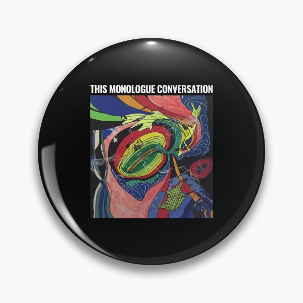 Item preview, This Monologue Conversation I Plead Irony Modernist Graphic designed and sold by ipleadirony.