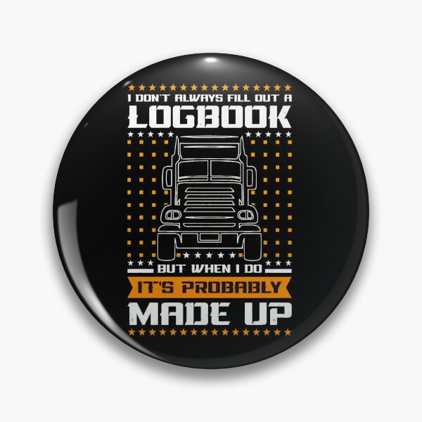Item preview, Funny Logbook Trucker Quote Graphic designed and sold by angierelve.