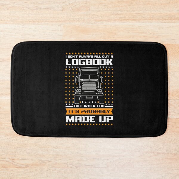 Item preview, Funny Logbook Trucker Quote Graphic designed and sold by angierelve.