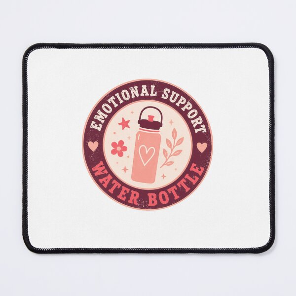 Item preview, Emotional Support Water Bottle Hydration Wellness Self Care designed and sold by RetroMini2026.