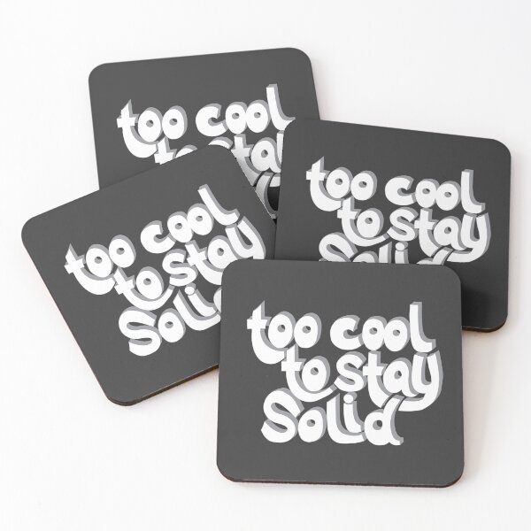 Item preview, Too cool to stay solid - AA0185A designed and sold by LionsHut.