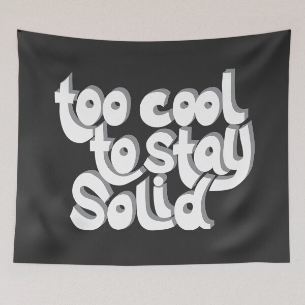 Item preview, Too cool to stay solid - AA0185A designed and sold by LionsHut.