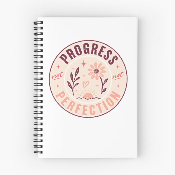 Item preview, Progress Not Perfection Motivational Self Care Growth Mindset designed and sold by HumansStuck12.