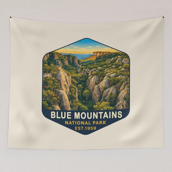 Item preview, Blue Mountains National Park designed and sold by Gideon Emmerich.