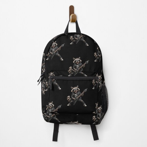 Item preview, Rocky Raccoon / Rockstar Raccoon designed and sold by TheEndDesign.