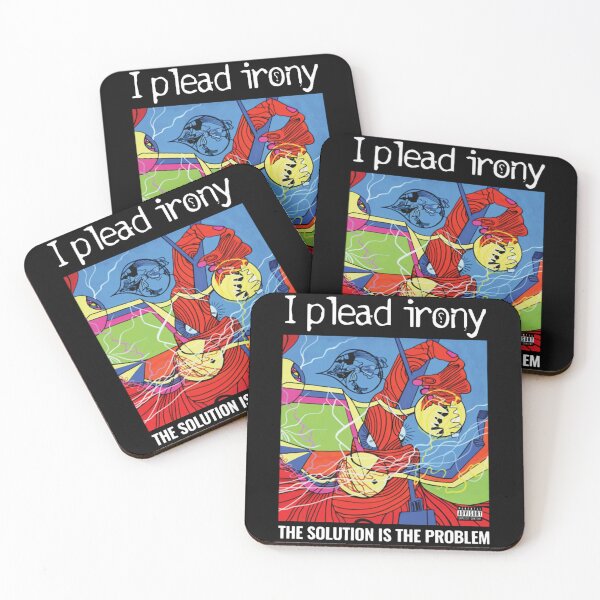 Item preview, The Solution Is The Problem Psychedelic Abstract Art designed and sold by ipleadirony.