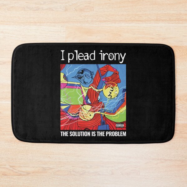 Item preview, The Solution Is The Problem Psychedelic Abstract Art designed and sold by ipleadirony.